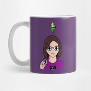 Simming and Sketching Mug